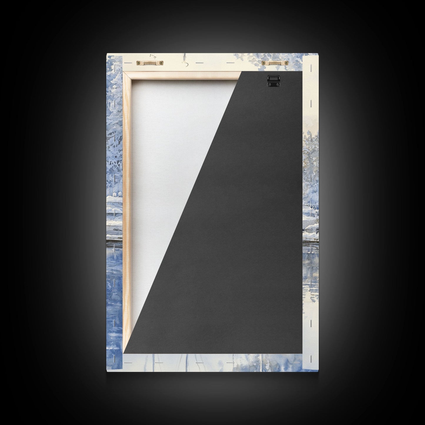 Nautical Christmas Decor, Sailboats On A Frozen Lake, 2024 Christmas Decor, Boho Christmas Decor, Christmas Mantle Decor