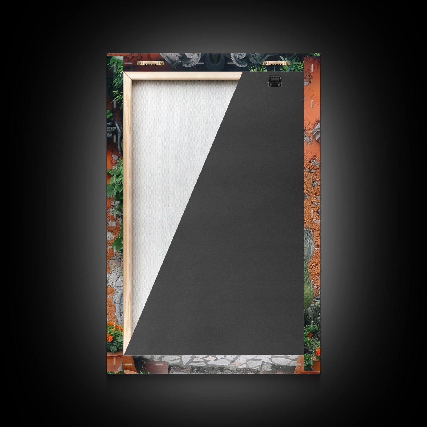 Change23 Colorful Indian Architecture Canvas Print, Traditional Art if India, Photography Print, Indian Wall Art, Living Room Decor