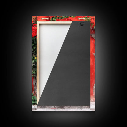 Change354 Architecture Print, 19th Century Architecture Photography, Mexico City Wall Art, Wood Framed Canvas Print