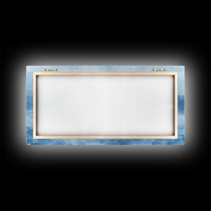 Autumn Farmhouse Wall Art Framed Canvas Print Seasonal Decor Rustic Country Landscape with Barn and Hay Bales Holiday Gift Idea 2024