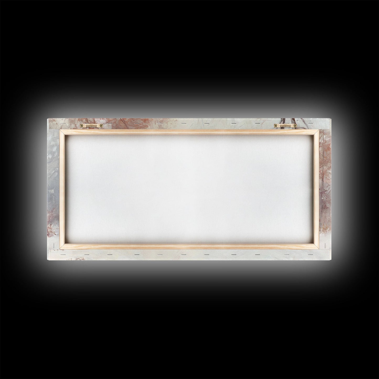 Winter In The Forest, Snowy Landscape Painting, Winter Art, Framed Canvas Print, nostalgic fall festival art for cozy seasonal home decor