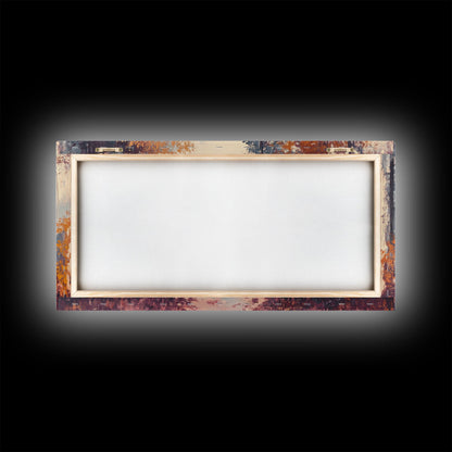 Misty Autumn Woods Framed Canvas Print, Moody Fall Pathway Art, Fall Home Decor, Modern Farmhouse Seasonal Wall Art, Holiday Gift Idea