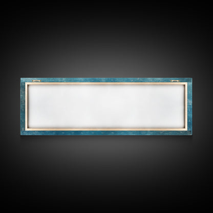 The Cloud - Modern Wall Art - Boho Art - Minimalist Art - Home Decor - Gift Idea - Canvas Wall Art - Overszied Art - Panoramic Art