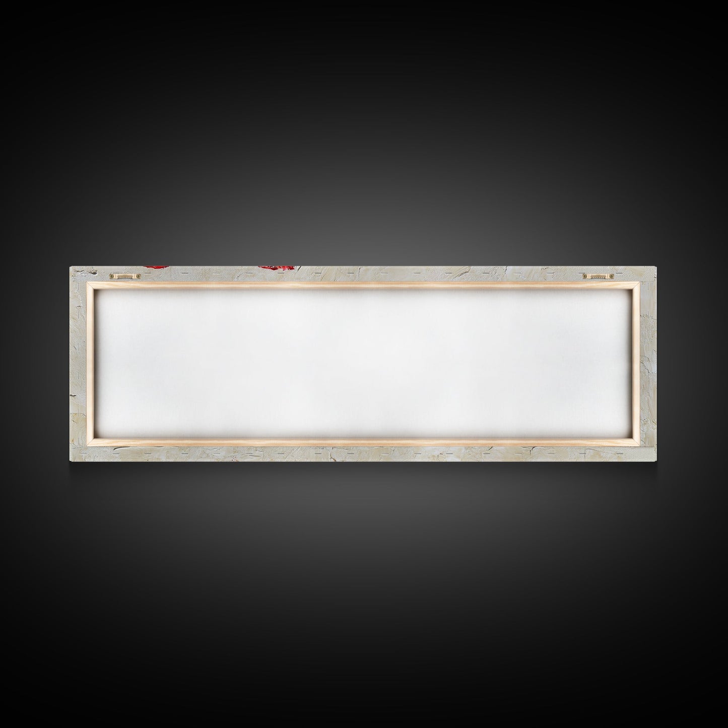 Framed Canvas Wall Art - Wild Flowers - Canvas Print - Impasto Style Oil Painting Print - Floral Botanical Wall Art - Wild Flowers