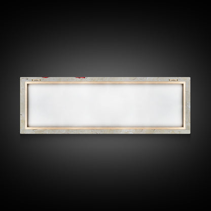 Framed Canvas Wall Art - Wild Flowers - Canvas Print - Impasto Style Oil Painting Print - Floral Botanical Wall Art - Wild Flowers