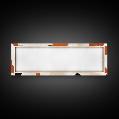 Abstract Cheetah Print Art, Animal Print Wall Art, Canvas Print, Extra Wide Oversized Abova Sofa Wall Art