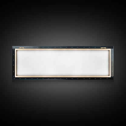 Storm Clouds Rolling In - Framed Canvas Print - Dark and Moody Landscape Painting - Seascape Painting - Ocean Art - Nautical Decor