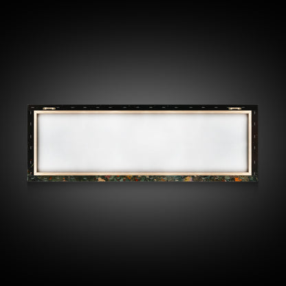 Bunch of Wild Flowers Under a Starry Night Sky, Boho Farmhouse, Eclectic Decor, Kitsch Wall Art, Modern Farmhouse Wall Art