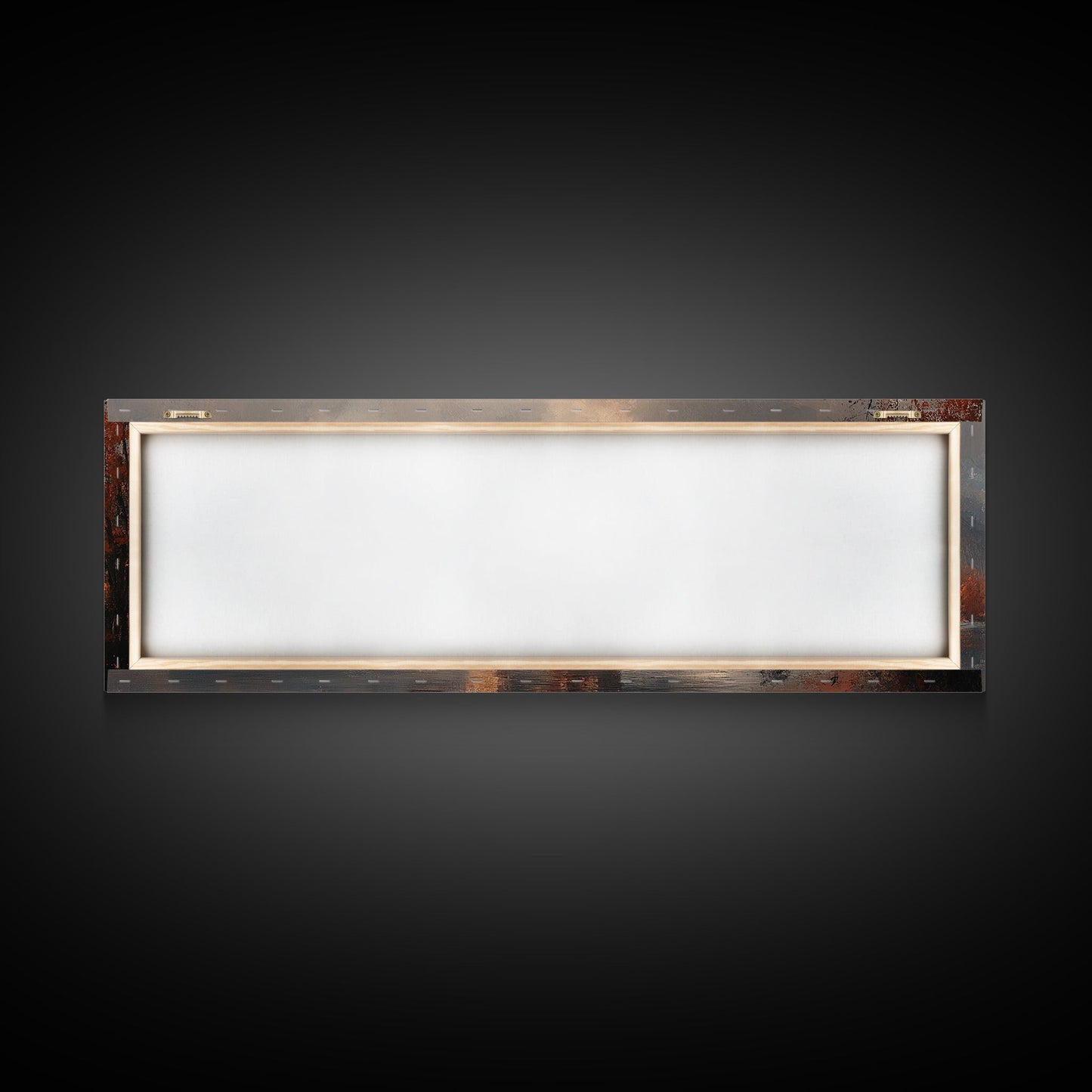 Dark Moonlit Gothic Castle, Framed Canvas Print, Dark Fantasy Painting, Dark Academia, Ready To Hang Art, Moody Decor