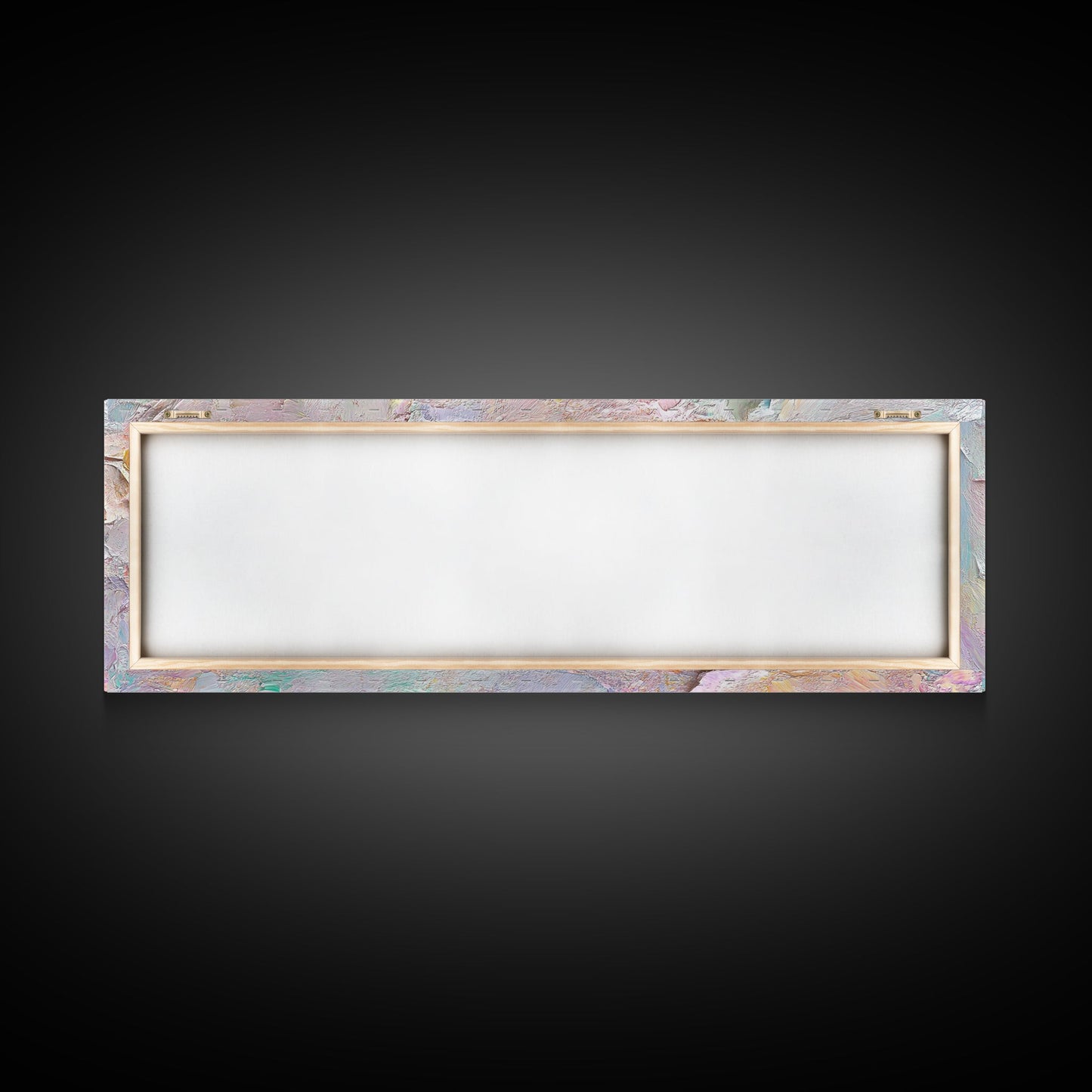 Abstract Moody Floral Wall Art, Framed Canvas Print, Pink and Pastel Wall Art, Large Abstract Flower Texture Wall Art for Above Bed or Sofa