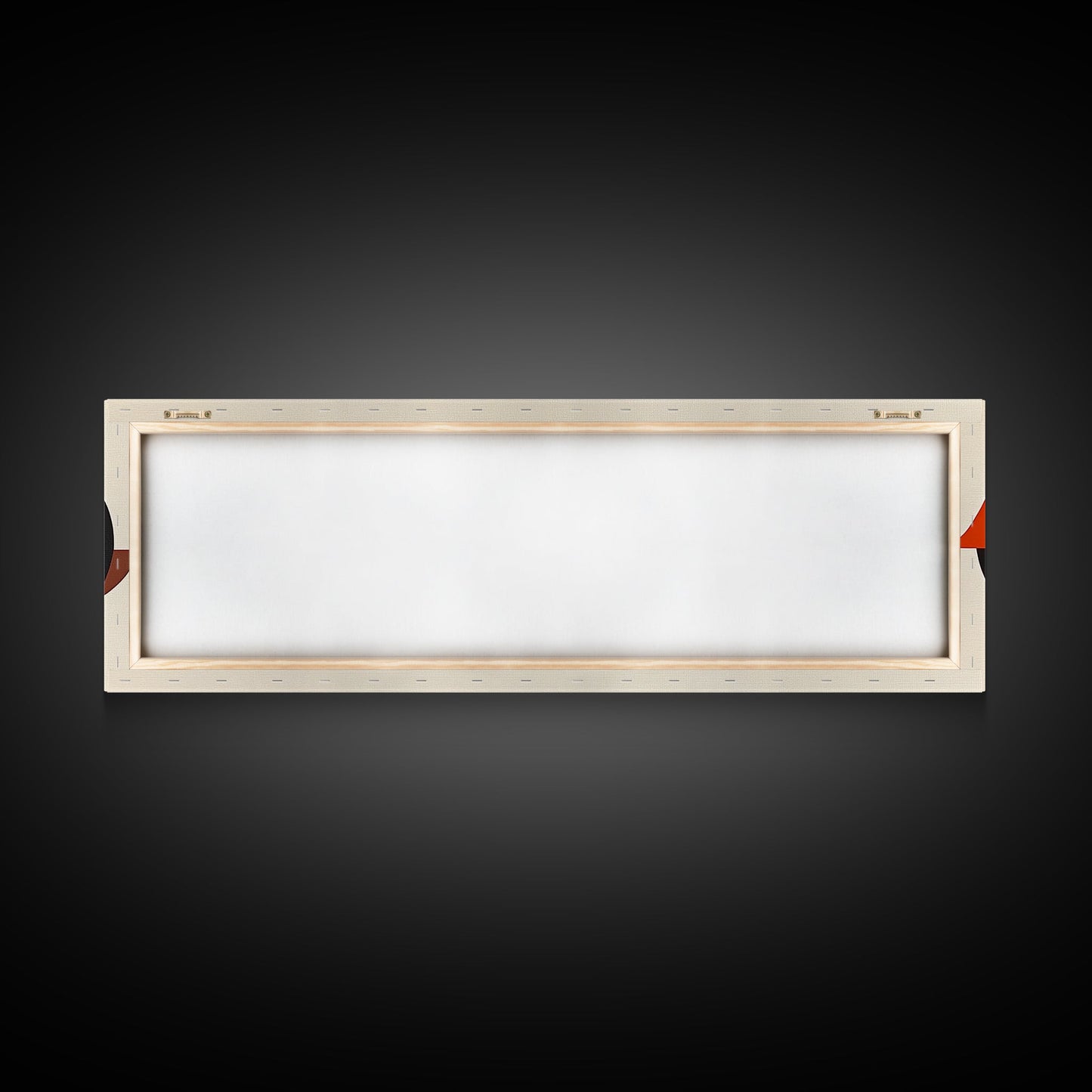 Abstract Art Deco Inspired Wall Art, Triangles and Circles, Geometric Pattern Wall Art, MCM Home Decor, Extra Wide Oversized Art