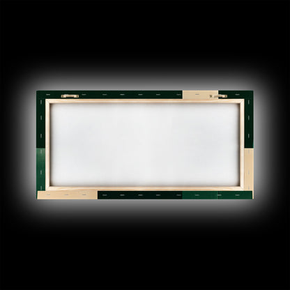 Horizontal Mid Century Modern Wall Art Framed Canvas Print, Oversized Extra Large Over Sofa living Room Wall Decor, Wall Hanging Canvas