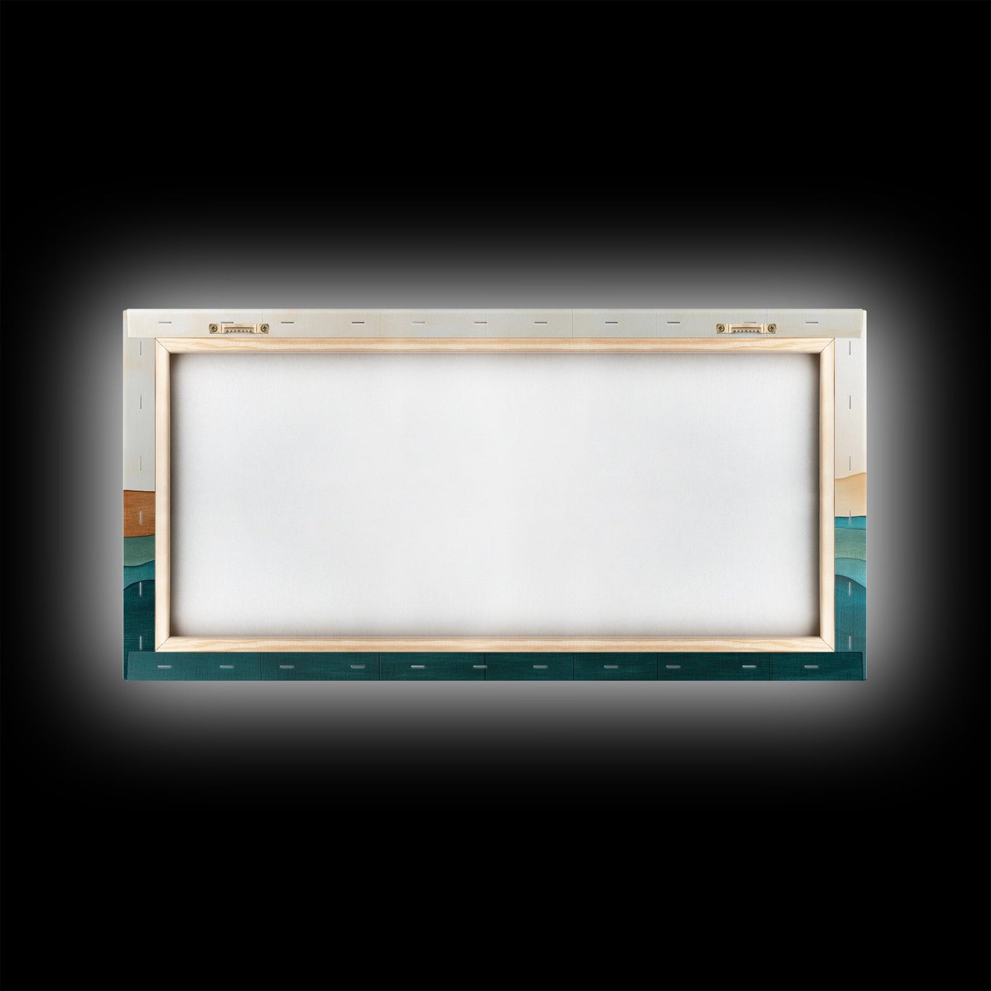 Kitsch Sunset Landscape Painting Print, Boho Wall Decor, Minimalist Wall Art, Eclectic Gift Idea, Kitsch Living Room Decor