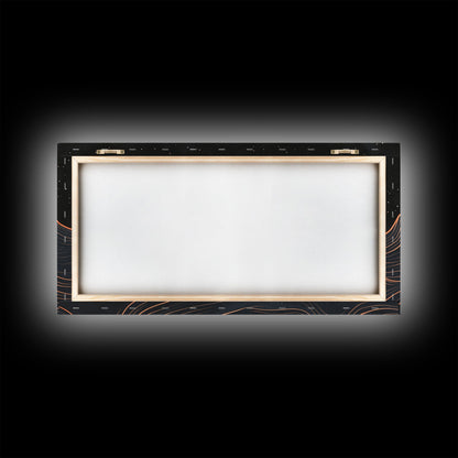 Retro Abstract Art, Art Deco Style, Atomic Age Inspired Wall Art, Pueblo Style Southwestern Art