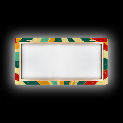 Modern Abstract Mid-Century Wall Art Original Design, Giclee Canvas Print Modern Home Decor, Retro Art