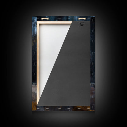 Weathered Compass Wall Art, Nautical Coastal Home Decor Wall Art Framed Canvas Print, Rustic Seaside Accent Piece, Statement Piece, Rustic Decor