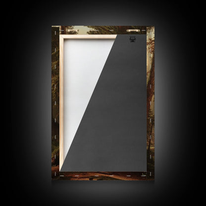 Majestic California Redwood Trees Framed Canvas Print, Redwood National Park, Fantasy Decor, California Decor, PNW Wall Art