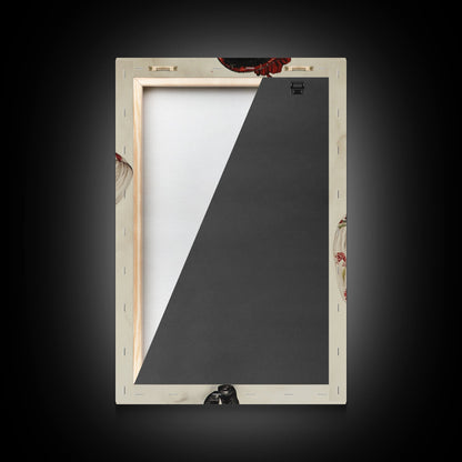 Spanish Toreador Framed Canvas Print, Impressionist Wall Art, Mexicano Wall Art, Spanish Decor, Spanish Wall Art, Cultural Decor