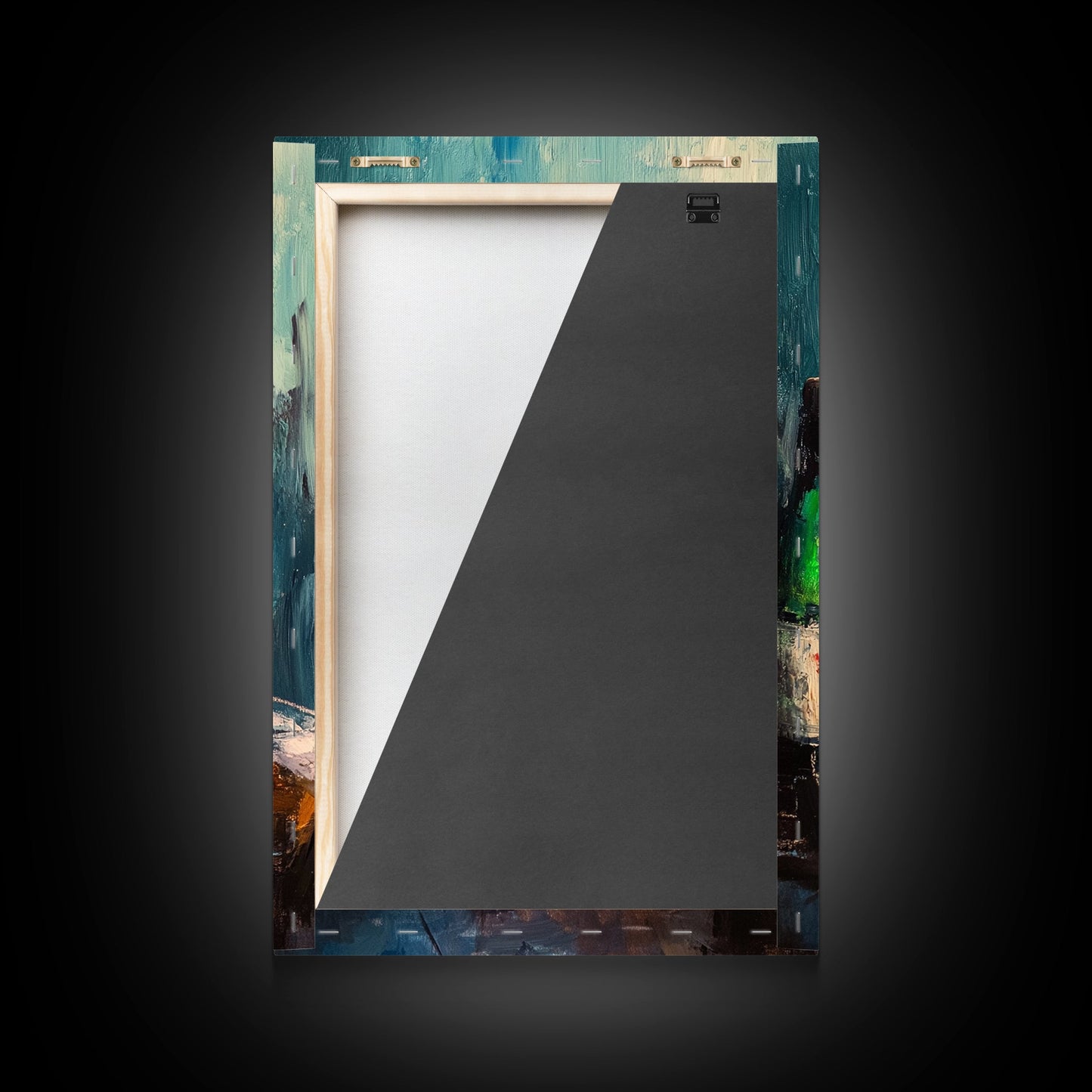 This Rat Has a Problem! Framed Canvas Print