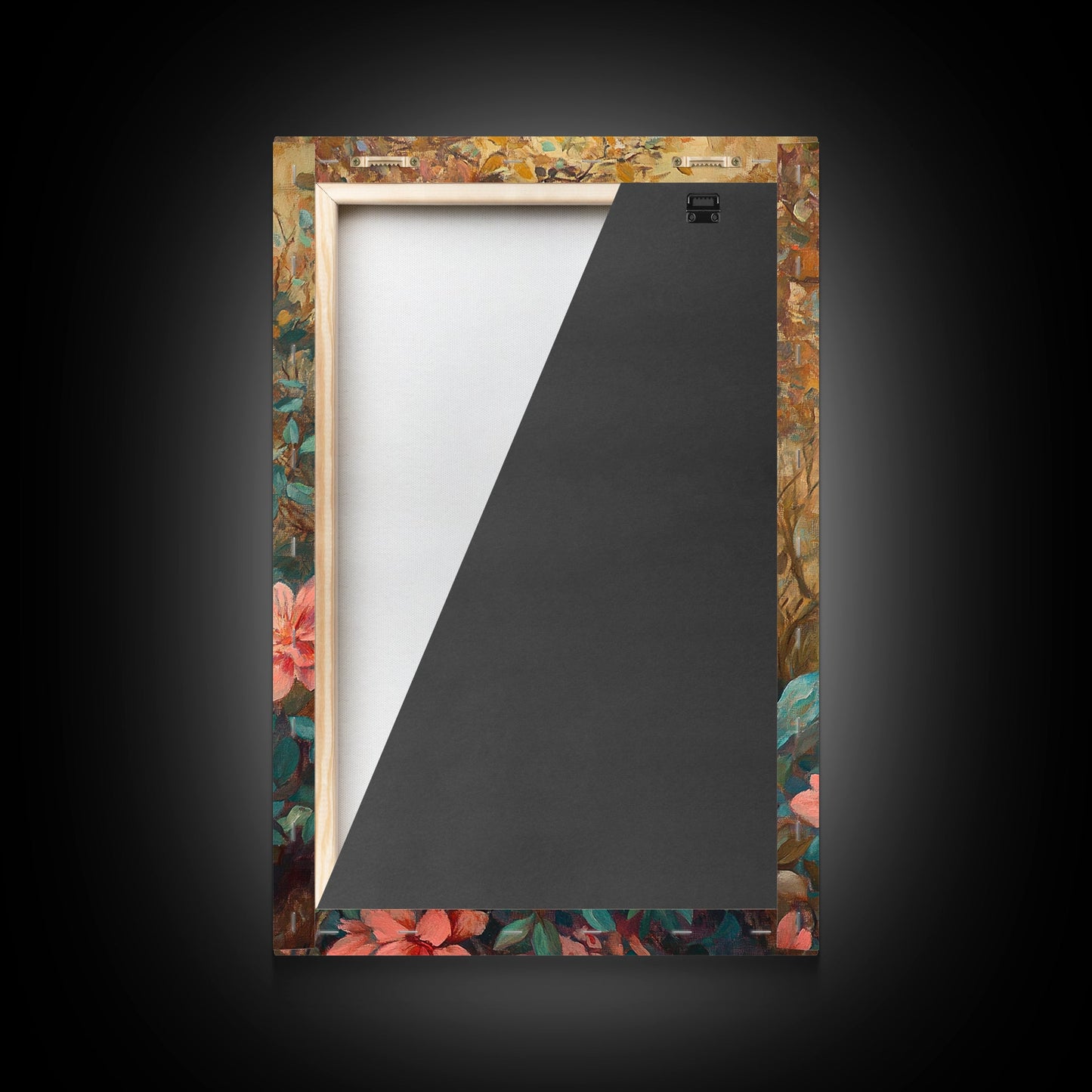 Gemstone Painting Print, Framed Canvas Print, Gemstones Wall Art, Precious Stone Painting, Red Gem, Ruby Painting, Antique Minerals Art