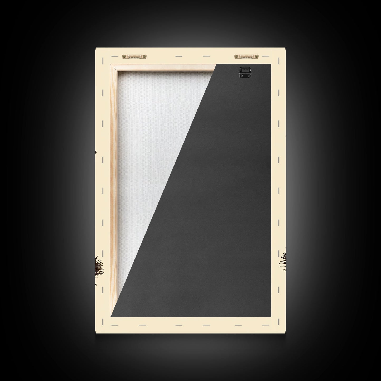 Vintage Nativity Scene Canvas Print - Framed Canvas - Minimalist Christmas Art - Boho Christmas Art - Rustic Christmas Art