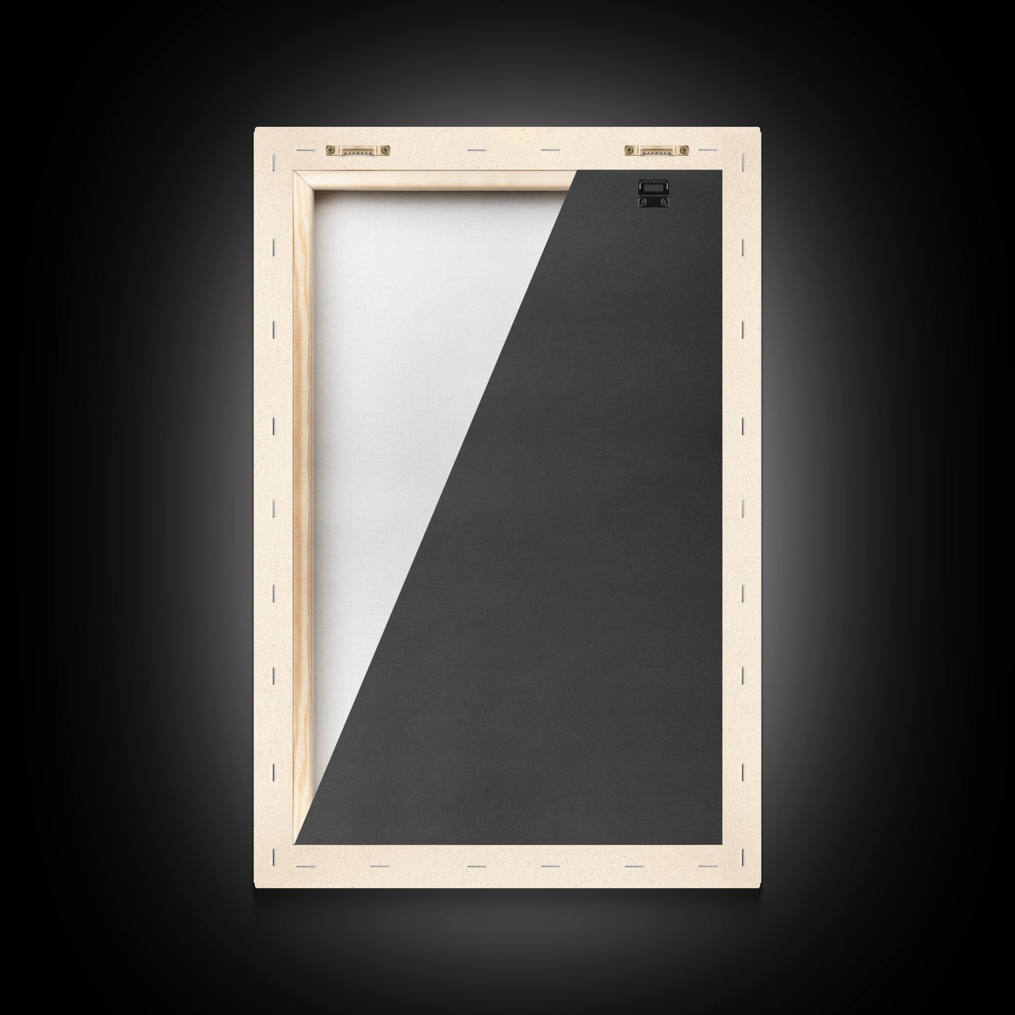 Cheerful Santa Clause Canvas Print - Framed Canvas - Minimalist Christmas Art - Boho Christmas Art - Rustic Christmas Art