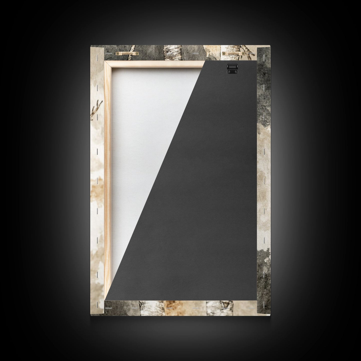 Ready To Hang Birch Tree Forest Painting Print Aspen Trees Painting Wall Art Wabi Sabi Modern Home Decor Minimalist Wabi Sabi Painting