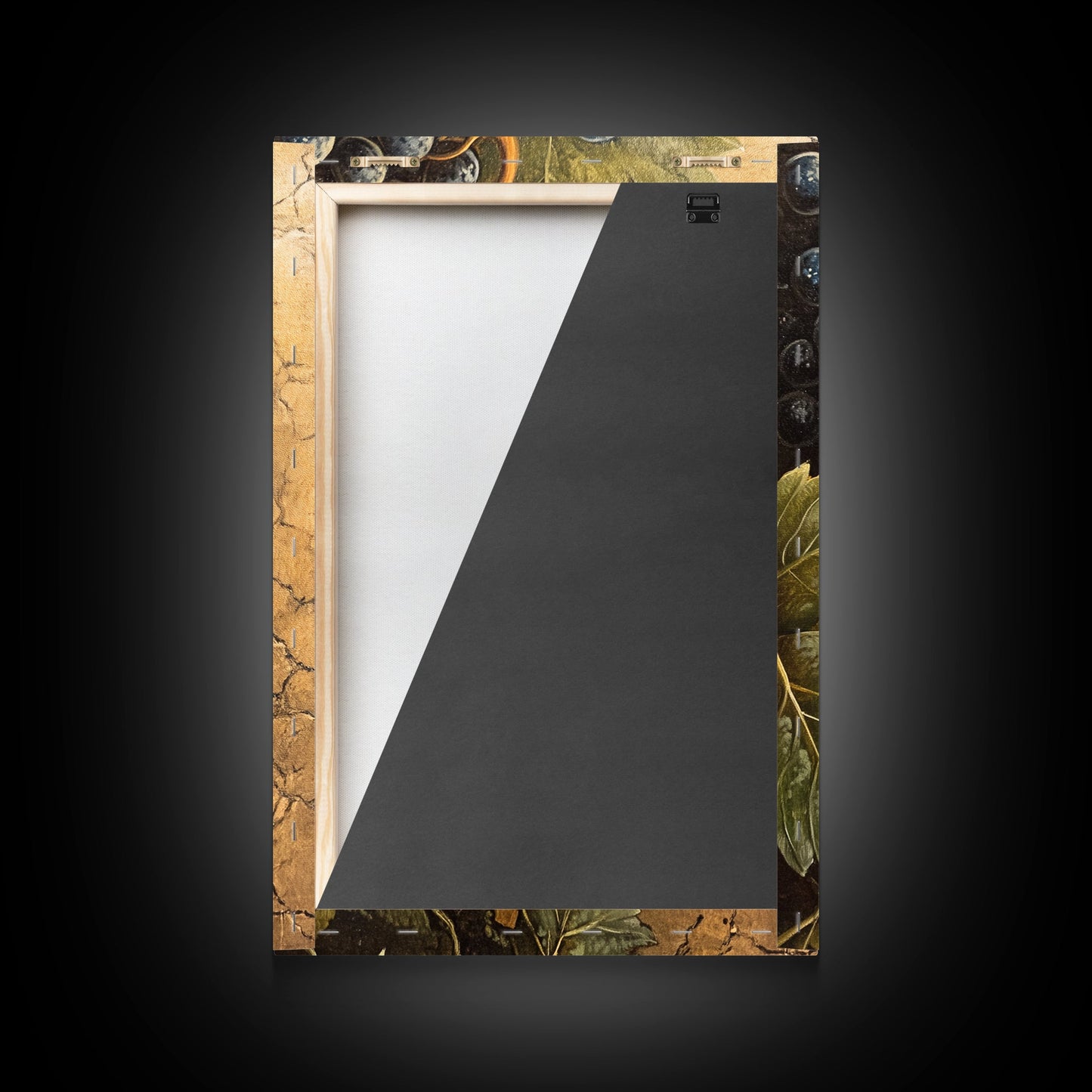 Grapes Wall Art Framed Canvas Print, Antique Fruit Still Life Oil Painting Print, Kitchen Decor, Modern Farmhouse Wall Art, Farmhouse Decor