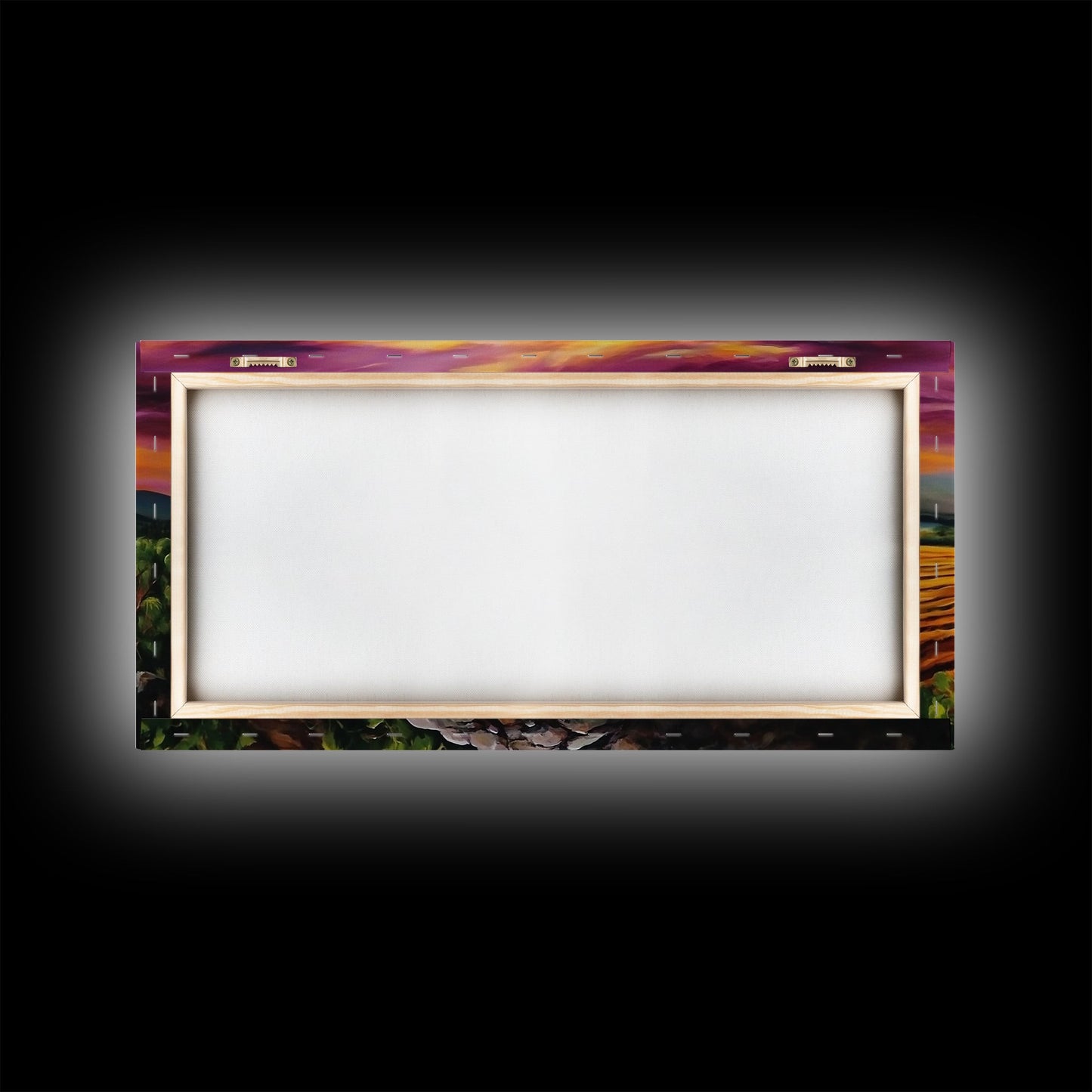 Farmhouse Wall Art Framed Canvas Print - Mexicano Art - Chicano Art - Oil Painting Print of a Tejano Farmer - Arte Mexicano