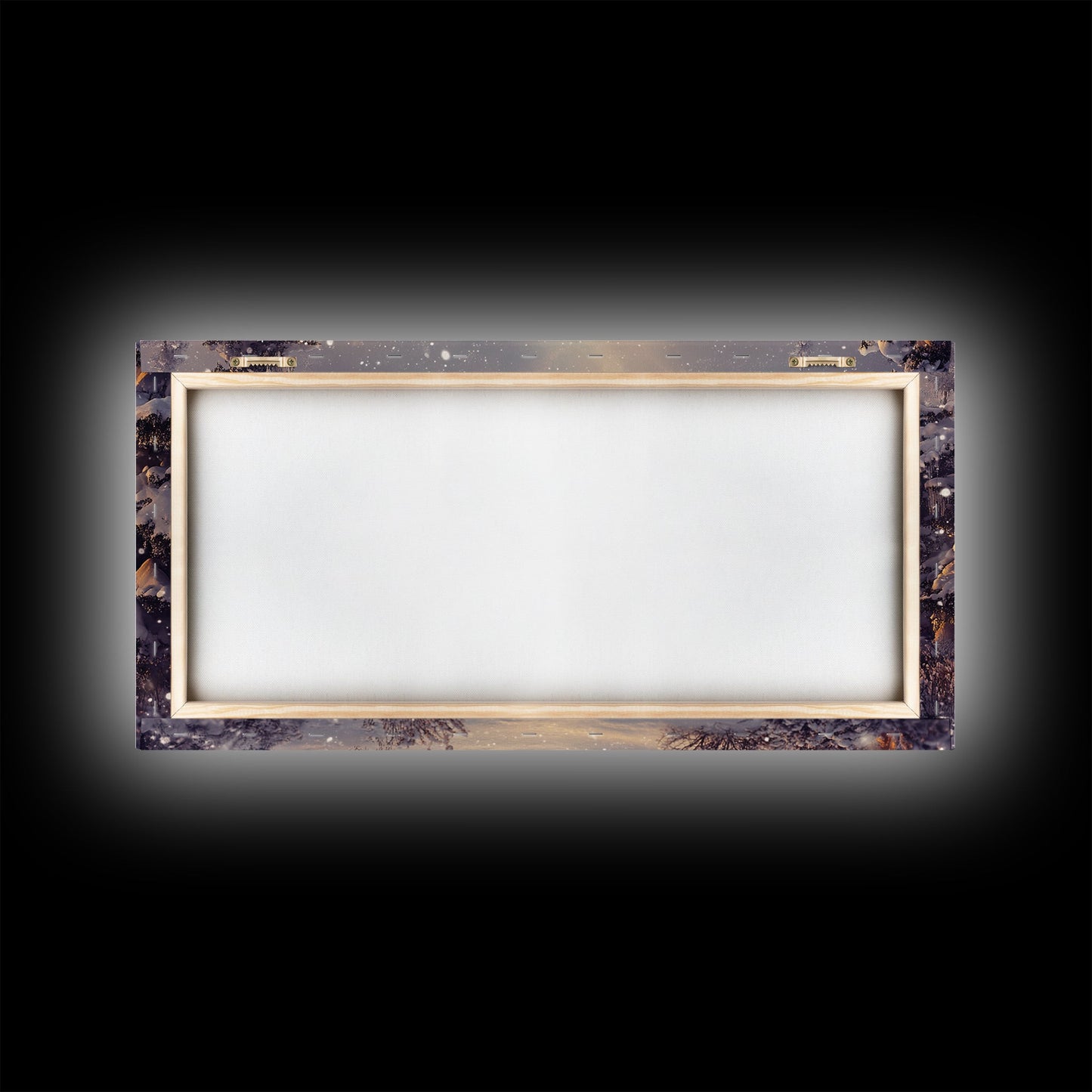 Nativity Scene Framed Canvas Print, Jesus in His Manger, Christmas Wall Art, Christmas Centerpiece Art, Nativity Oil Painting