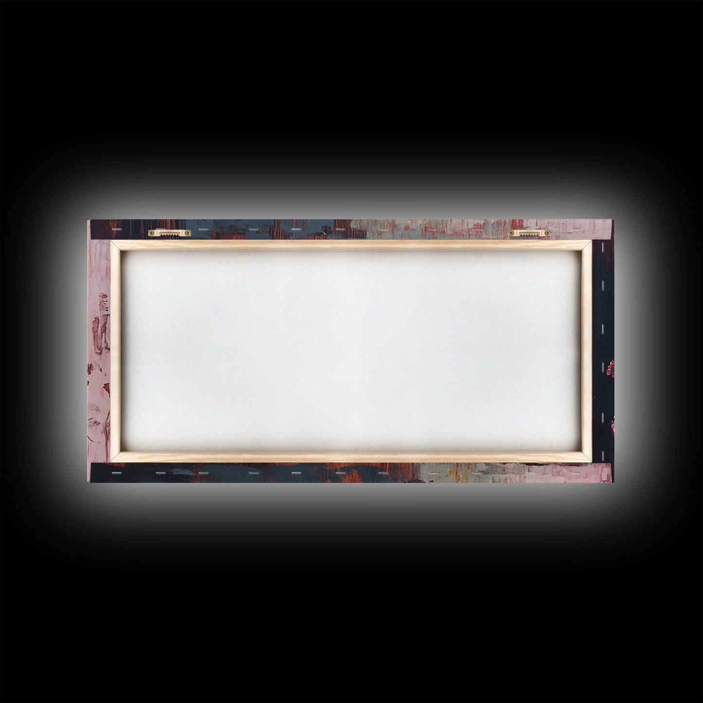 Pink Octopus Framed Canvas Print - Wabi Sabi Style Minimalist Wall Art - Octopus Painting