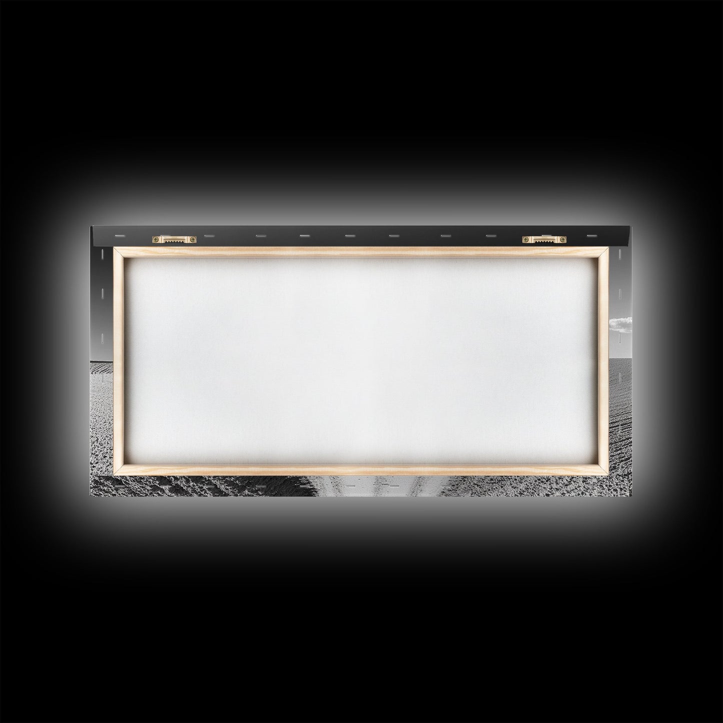 Black and White Photography Style Print - Framed Canvas Print - Subdued Home Decor - Ready to Hang Wall Art - Centerpiece Wall Art