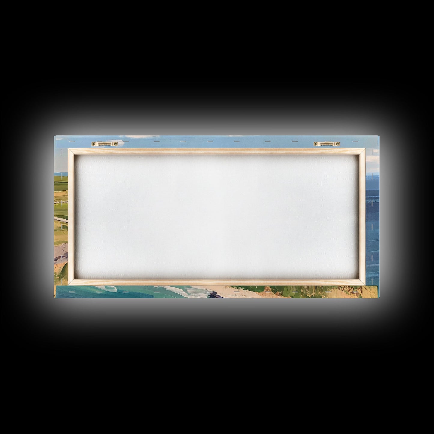 Abstract Ireland Landscape Painting Print | Cliffs of Moher | Ready To Hang | Framed or Unframed Landscape Painting | Original Wall Art