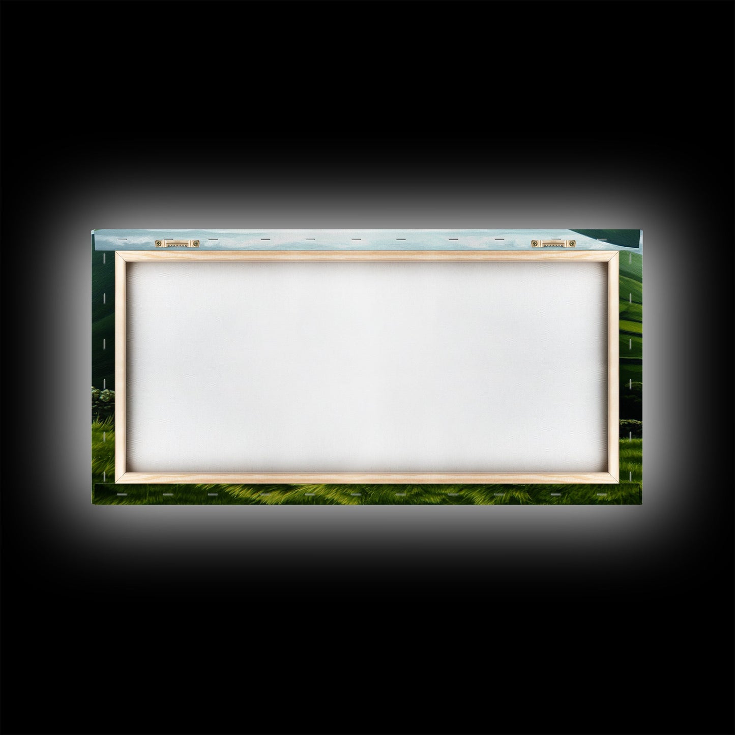 Scottish Highlands Canvas Print | Scottish Farmhouse Wall Art | Painting of Sheep in Scotland | Scotland Landscape Oil Painting