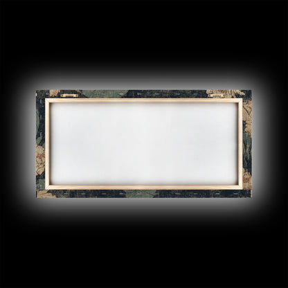 Wabi Sabi Koi Fish Painting Print, Japanese Style Artwork, Elegant Wall Art, Living Room or Bedroom Wall Art, Ready To Hang Canvas