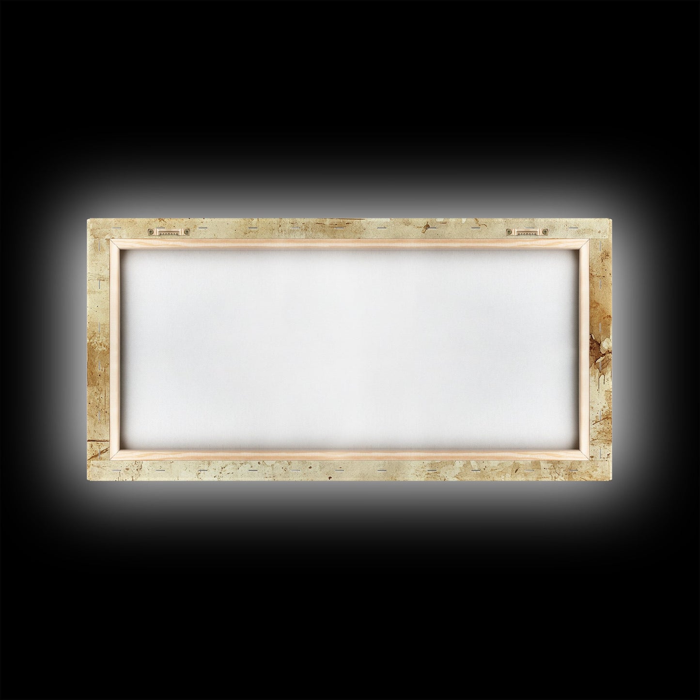 Tiger On The Hunt, Framed Canvas Print, Wabi Sabi Tiger Painting, Elegant Japanese Style Artwork