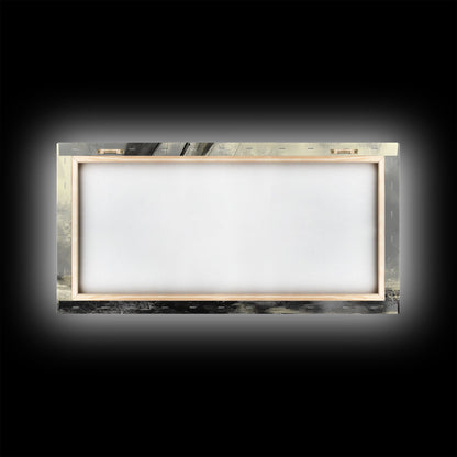 Black and White Charcoal Sketch Print of a Sailboat In a Storm, Framed Canvas Print, Nautical Wall Art, Nautical Home Decor