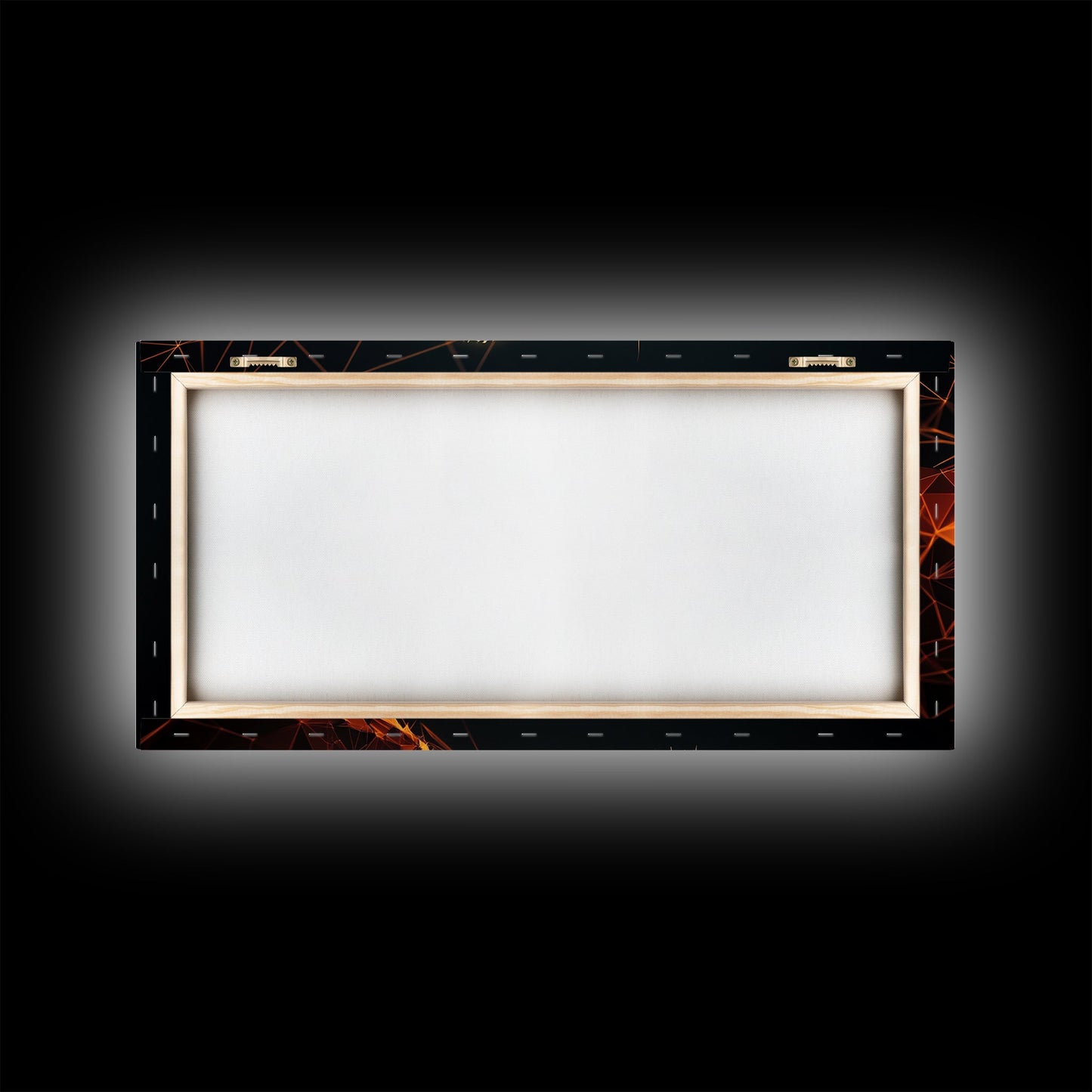 Horizontal Cheetah Print - Framed Canvas Print - Cheetah Painting - Cheetah Wall Art - Big Cat Wall Art - Thought Provoking Abstract Art