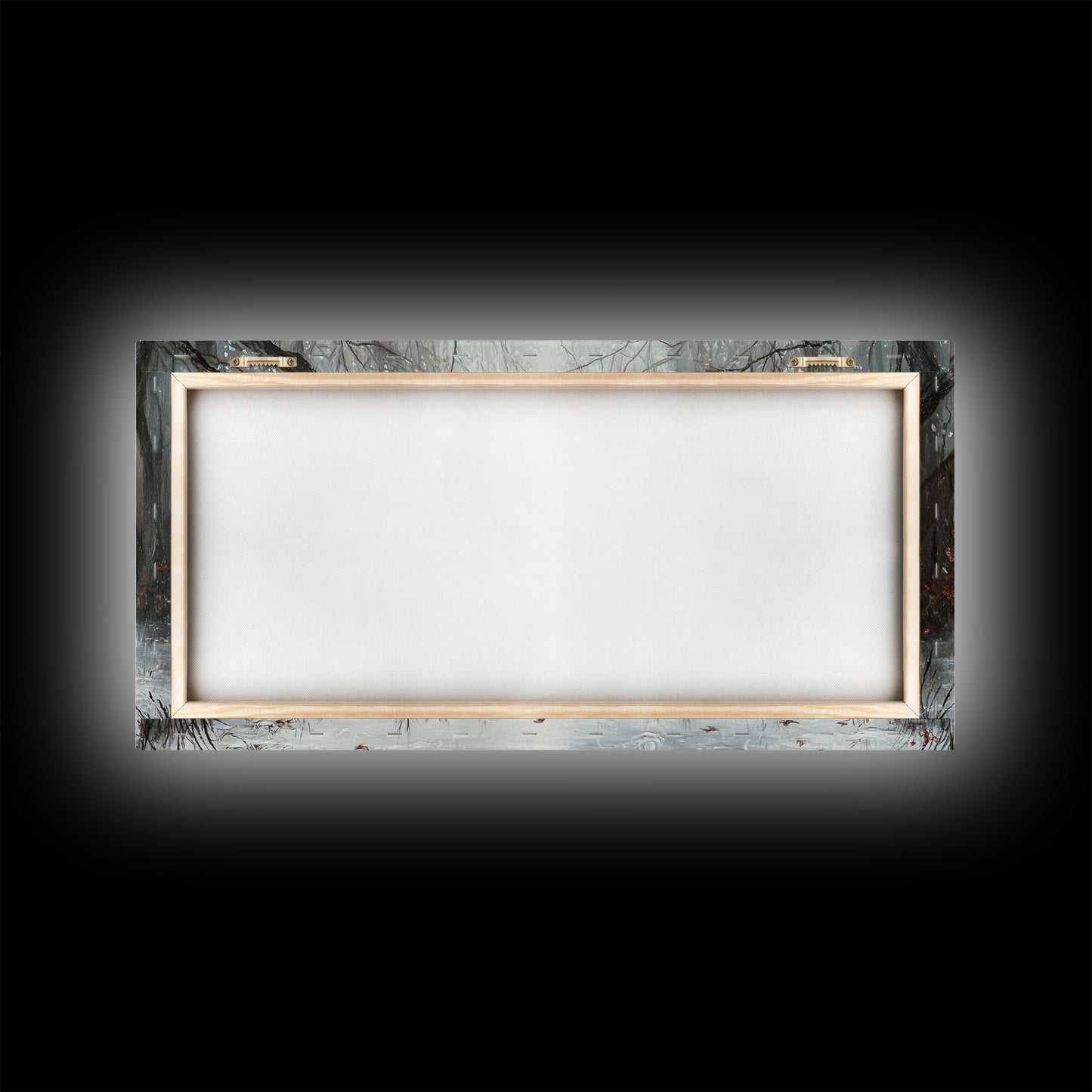 Dark Swans Forming a Heart - Framed Canvas Print - Dark Romance Wall Art - Dark Academia Art - Couple Gift Idea - Goth Art - Gothic Decor