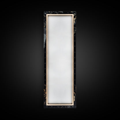 Framed Canvas Print of a Majestic Tiger Stalking Through the Jungle, Above Couch Art, Living Room Decor, African Art, Rustic Decor, Animal Art