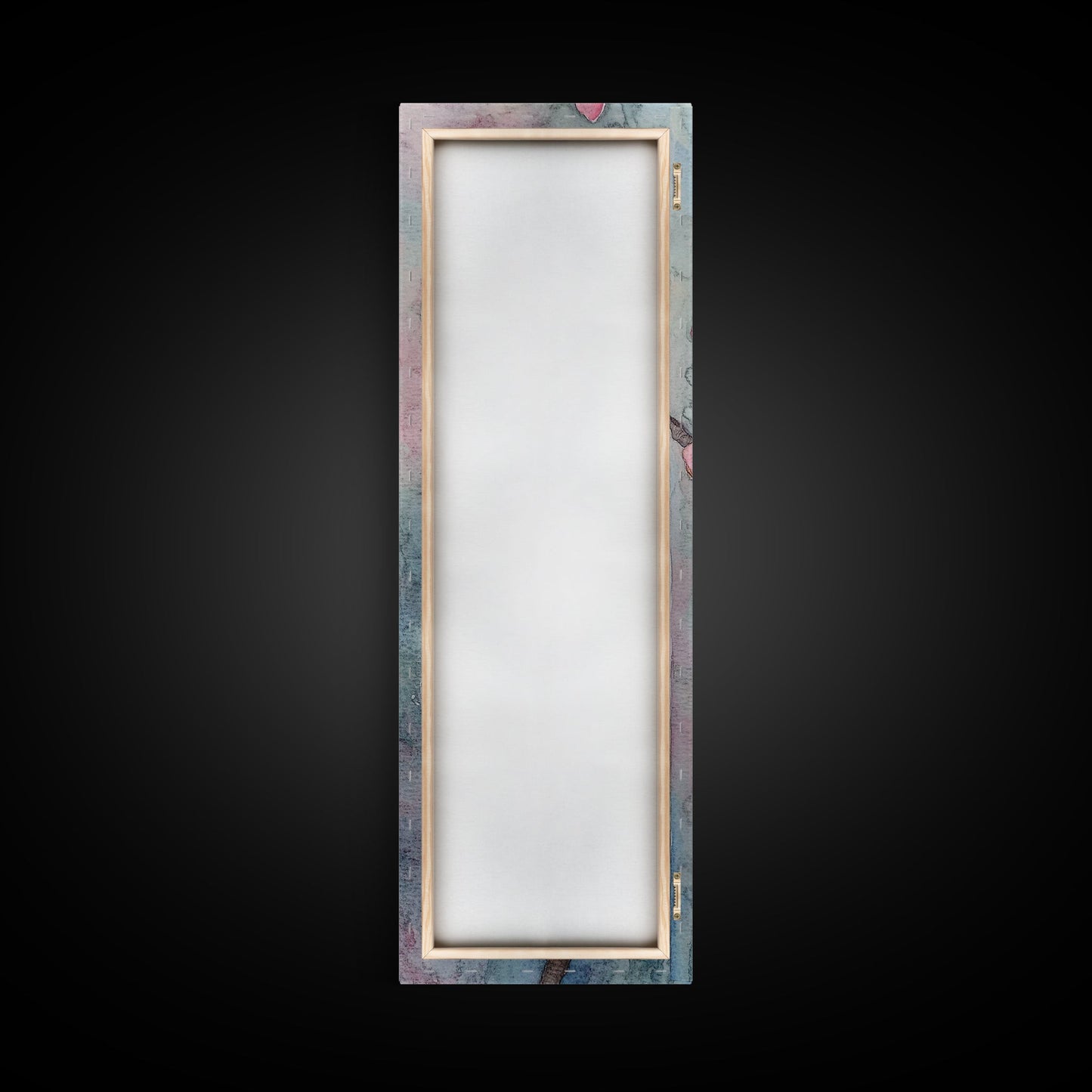 Delicate Cherry Blossom Branch Painting - Canvas Print for Floral Wall Art, Botanical Decor, Pink Bloom Art, Spring Wall Decor, Nature Print