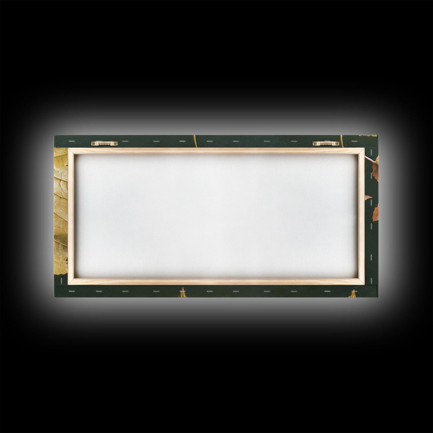 Autumn Leaf Arrangement Wall Decor, ready to hang canvas print wall art, Fall Decor