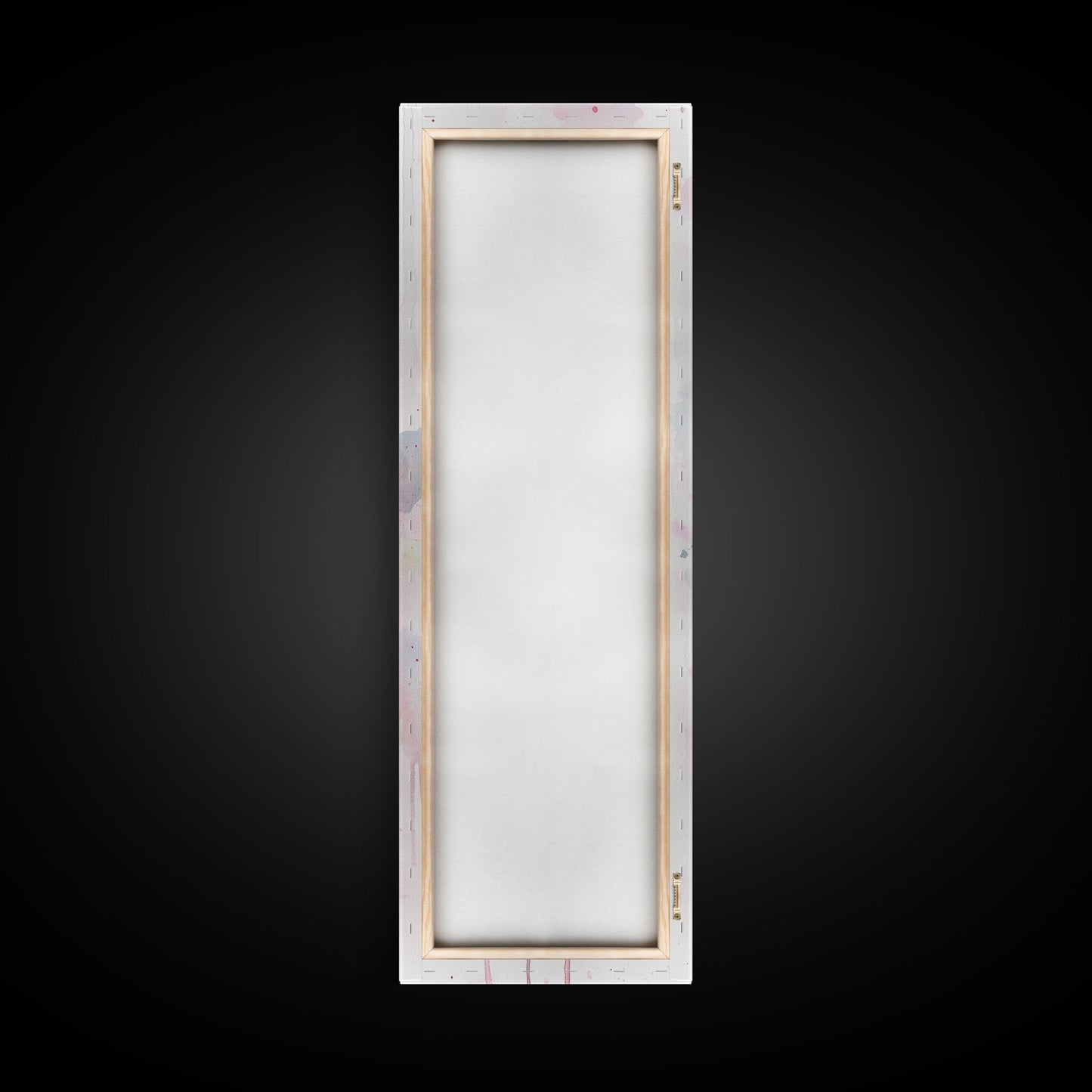 Cupcake Watercolor Canvas Print Food Review Kitchen Art Whimsical Art Rustic Decor Light Pink Wall Art Vertical Gift Idea Above Sofa