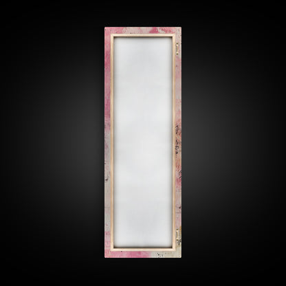 Musical Notes Abstract Canvas Print Pink Abstract Art Whimsical Art Rustic Decor Gift Idea Music Lovers Light Pink Wall Art