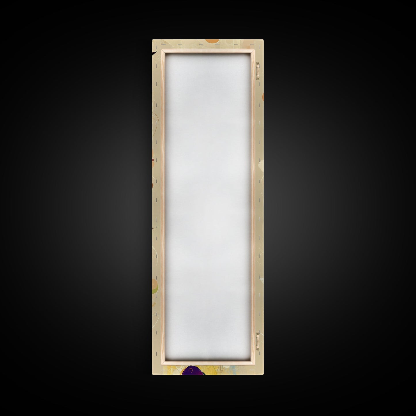 Bold Bird Design Framed Canvas Print Vibrant Peacock Wall Art Modern Whimsical Art Living Room Accent Bird Lover Gift Idea