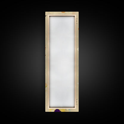 Bold Bird Design Framed Canvas Print Vibrant Peacock Wall Art Modern Whimsical Art Living Room Accent Bird Lover Gift Idea