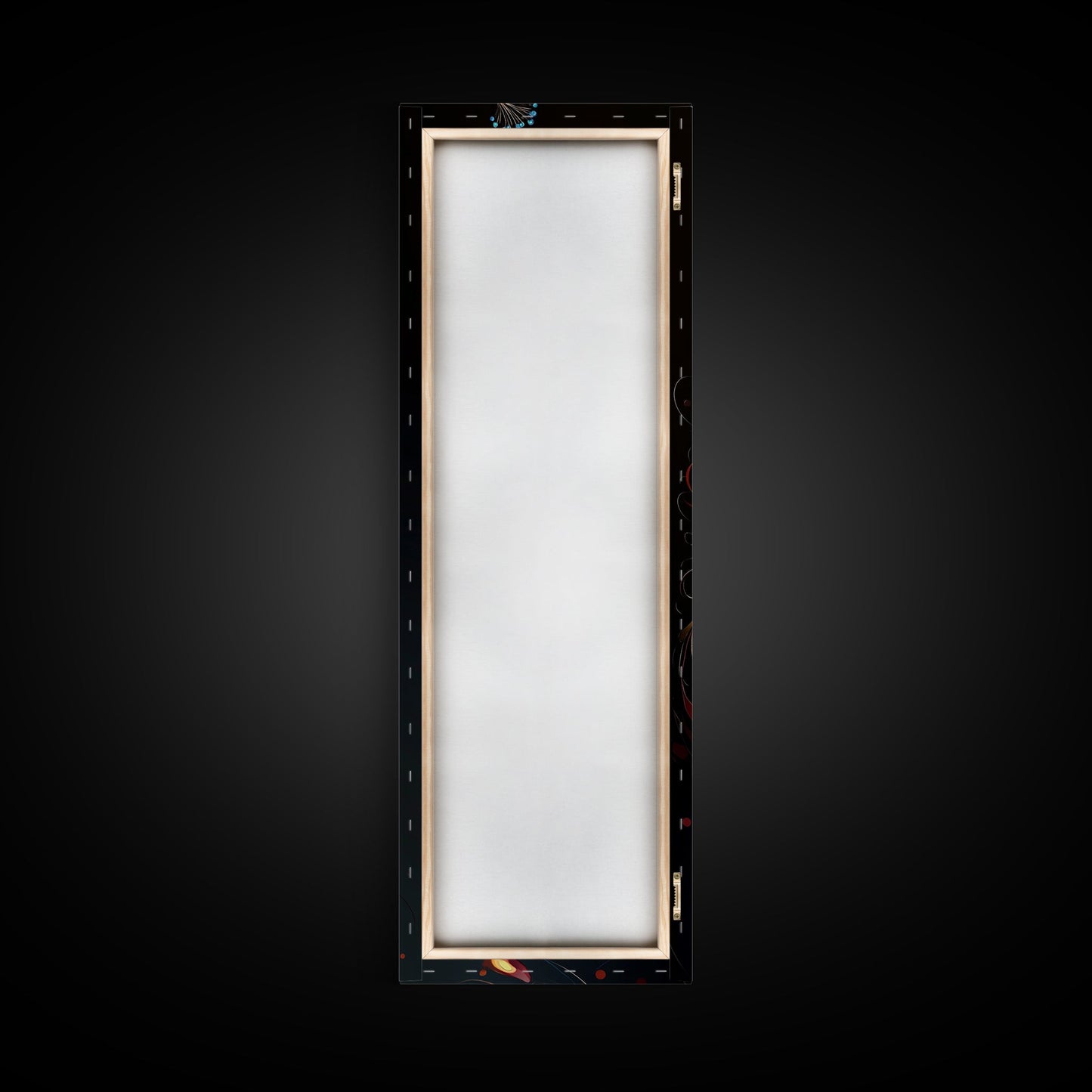 Whimsical Peacock Wall Art Canvas Print with Bold Modern Design and Boho Decor, Perfect Accent for Bedroom or Living Room Art