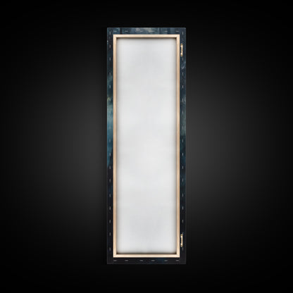 Forest Sunrise Pathway Framed Canvas Print | Smoky Mountain Art | Rustic Decor | Bedroom Art | Fall Artwork | Landscape Painting