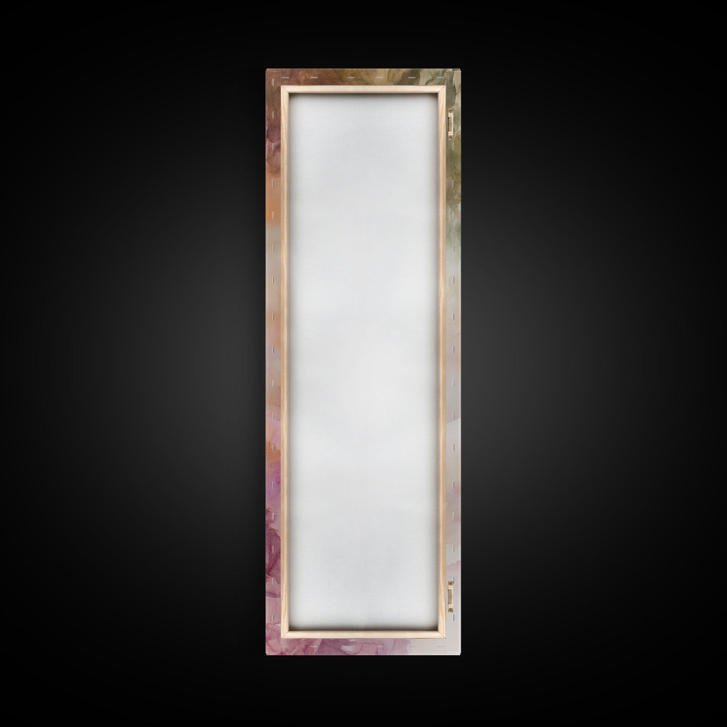 Ethereal Woman Canvas Print With Goddess Art, Light Pink Wall Art, Minimalist Art Perfect For Yoga Studio Or Feminine Spaces