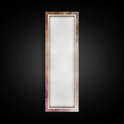 Ethereal Woman Canvas Print With Goddess Art, Light Pink Wall Art, Minimalist Art Perfect For Yoga Studio Or Feminine Spaces